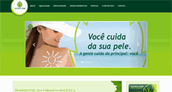Desktop Screenshot of homeovitae.com.br